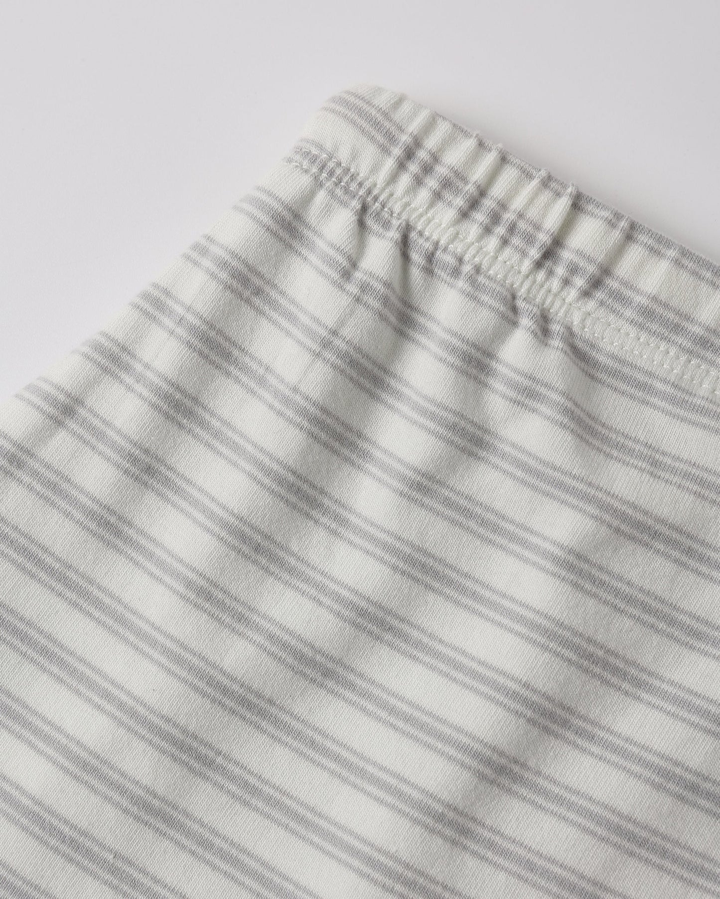 Cloud Stripe Pant fabric and print close-up