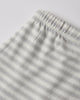 Cloud Stripe Pant fabric and print close-up