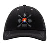 Black Colorado-inspired kids hat with classic curved bill