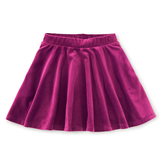 Purple skirt on a white background