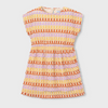 Colorful striped sleeveless dress 