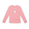 Pink Santa Pajama Top