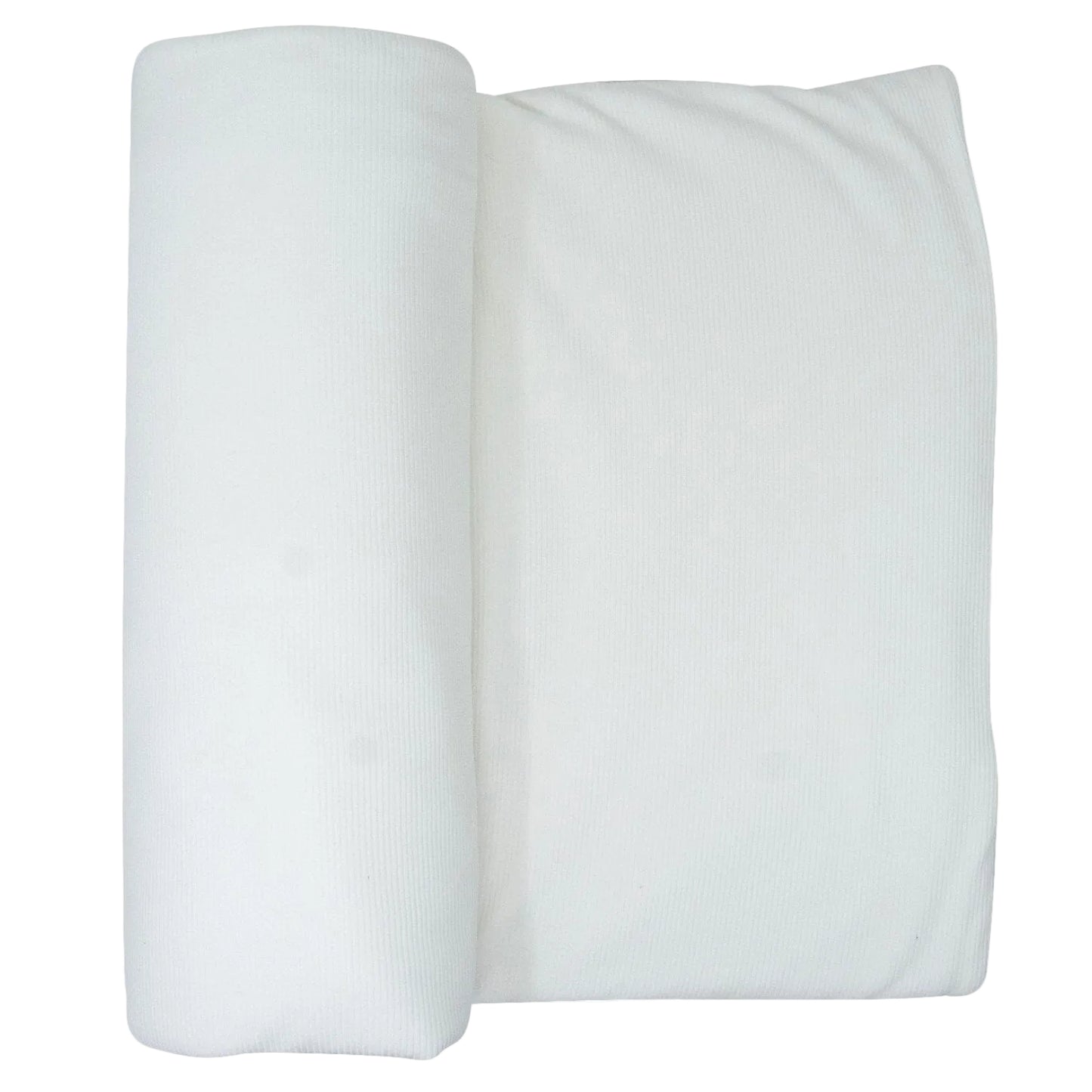 White pillow on a white background