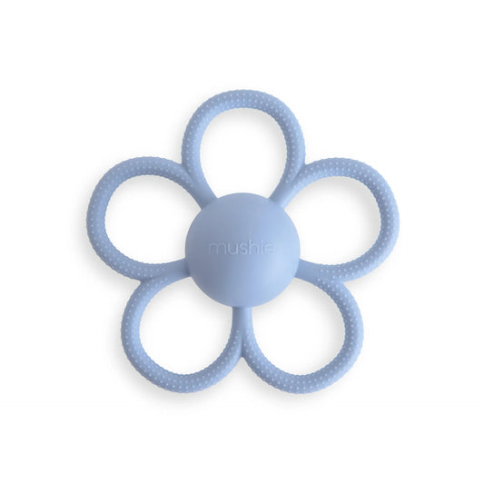 Blue Daisy Rattle Teether