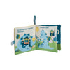 Plush dragon activity book with sensory surprises