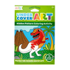Coloring book for children with a dinosaur design