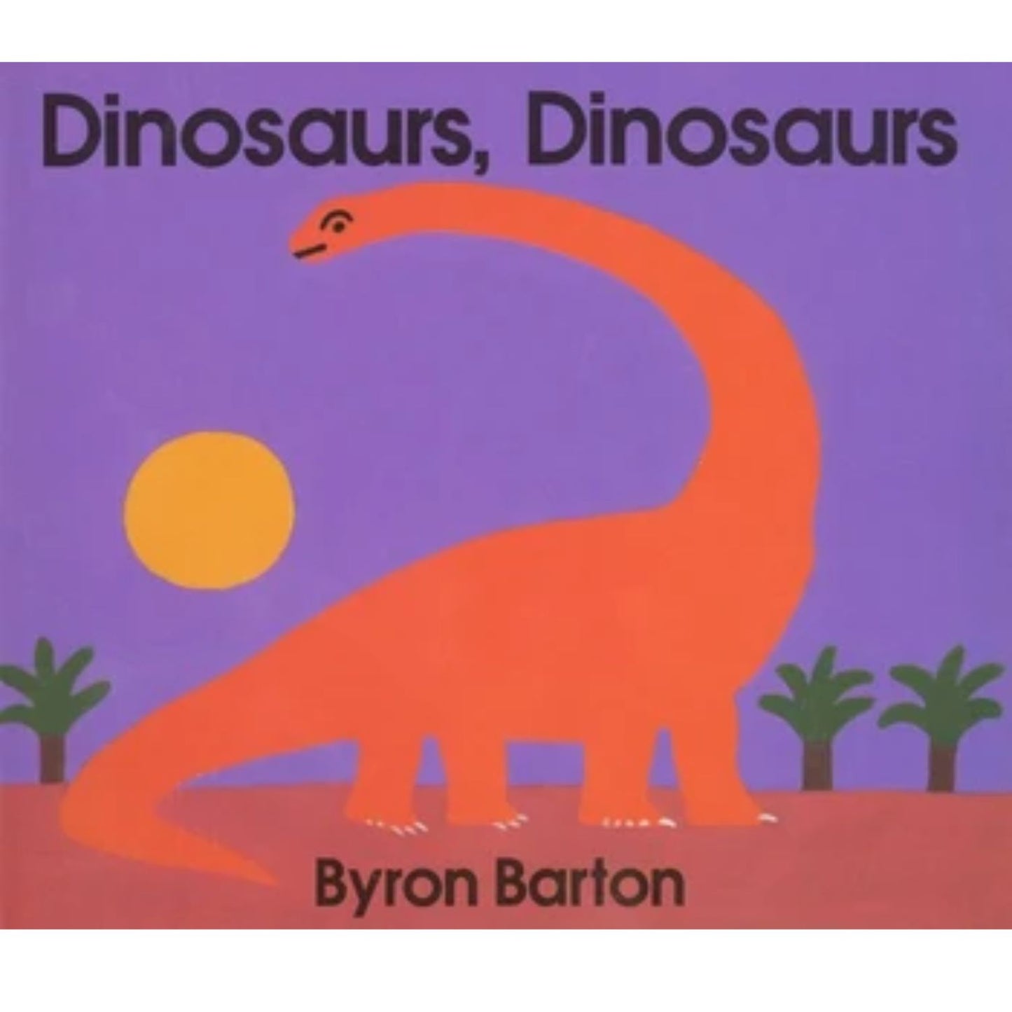 Colorful dinosaur introduction for curious little readers
