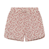 Pink flower patterned short