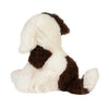 Soft spotted puppy plush with floppy body