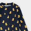 Navy Duckie Swim Romper