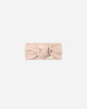 Dusty Rose Headband flat lay - Quincy Mae organic cotton knotted headband