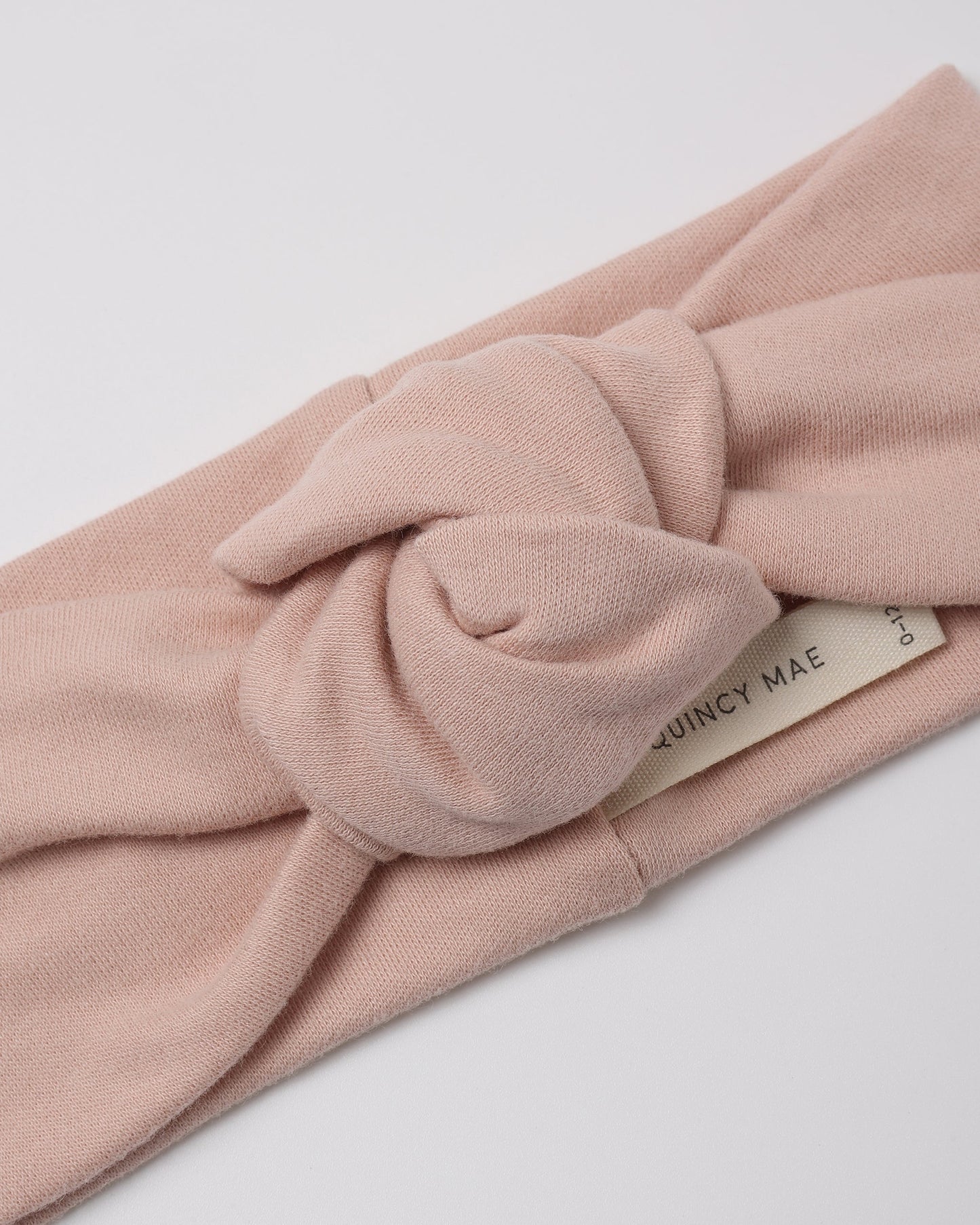 Dusty Rose Headband fabric close-up
