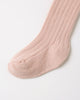 Dusty Rose Tights - detail close-up