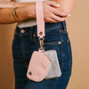Rosé All Day Luxe Wristlet With Double Pouches
