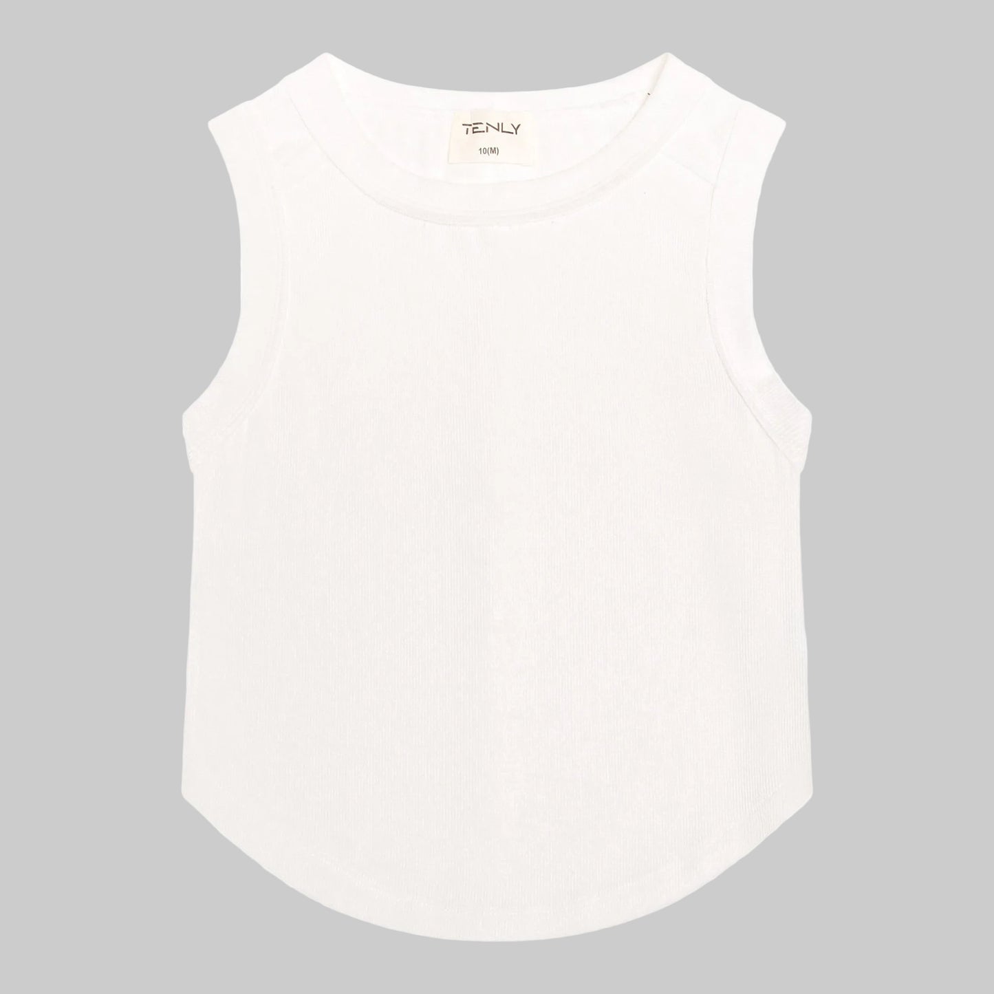 Off White Tank top with exposed seams 