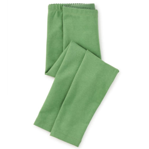 Green napkins on a white background
