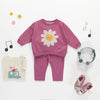 Daisy Plum Purple Sweatshirt