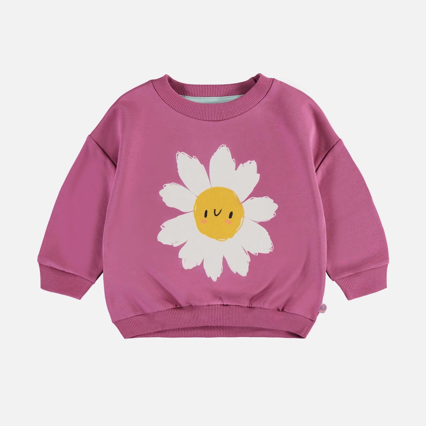 Daisy Plum Purple Sweatshirt