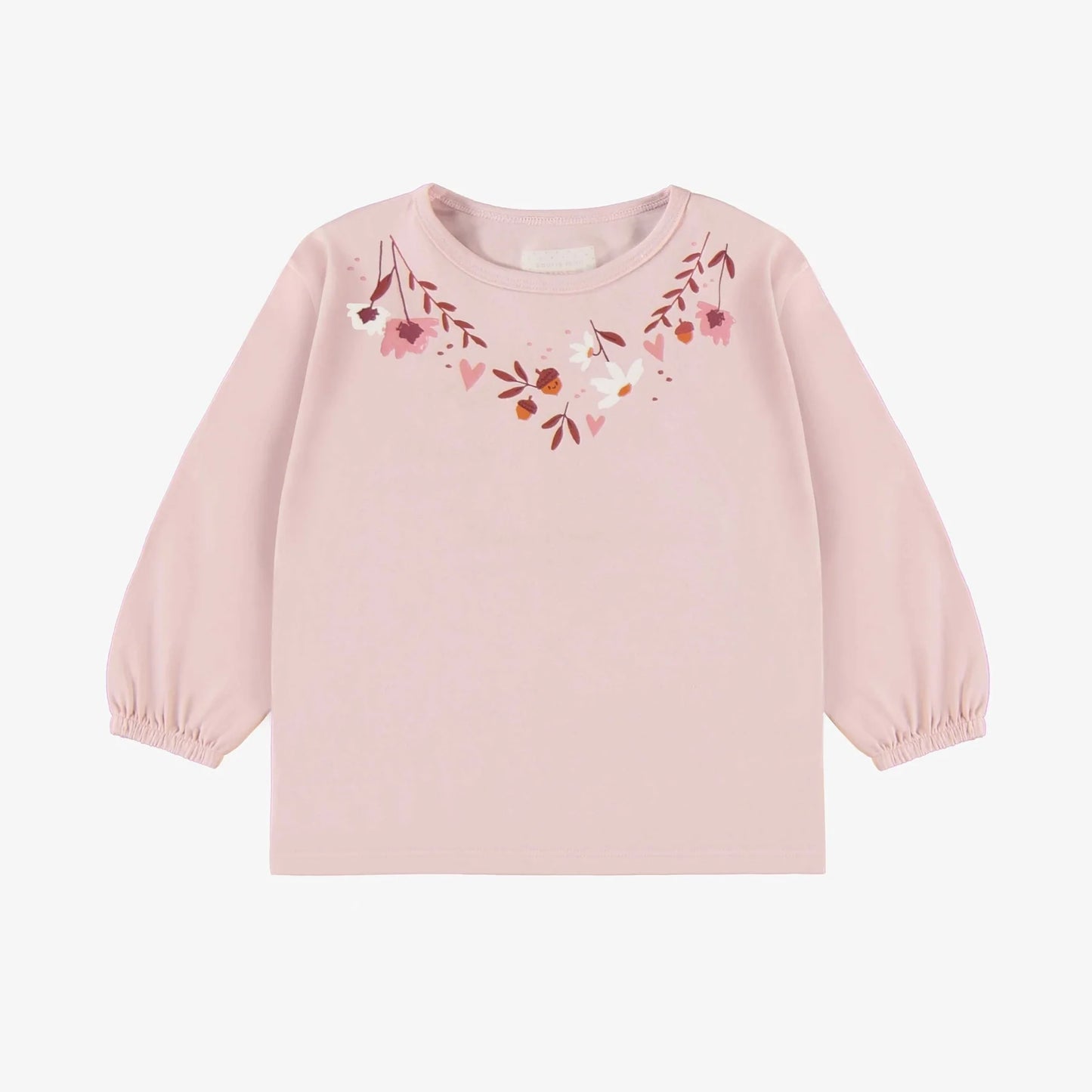 Pink Fall Foliage Top