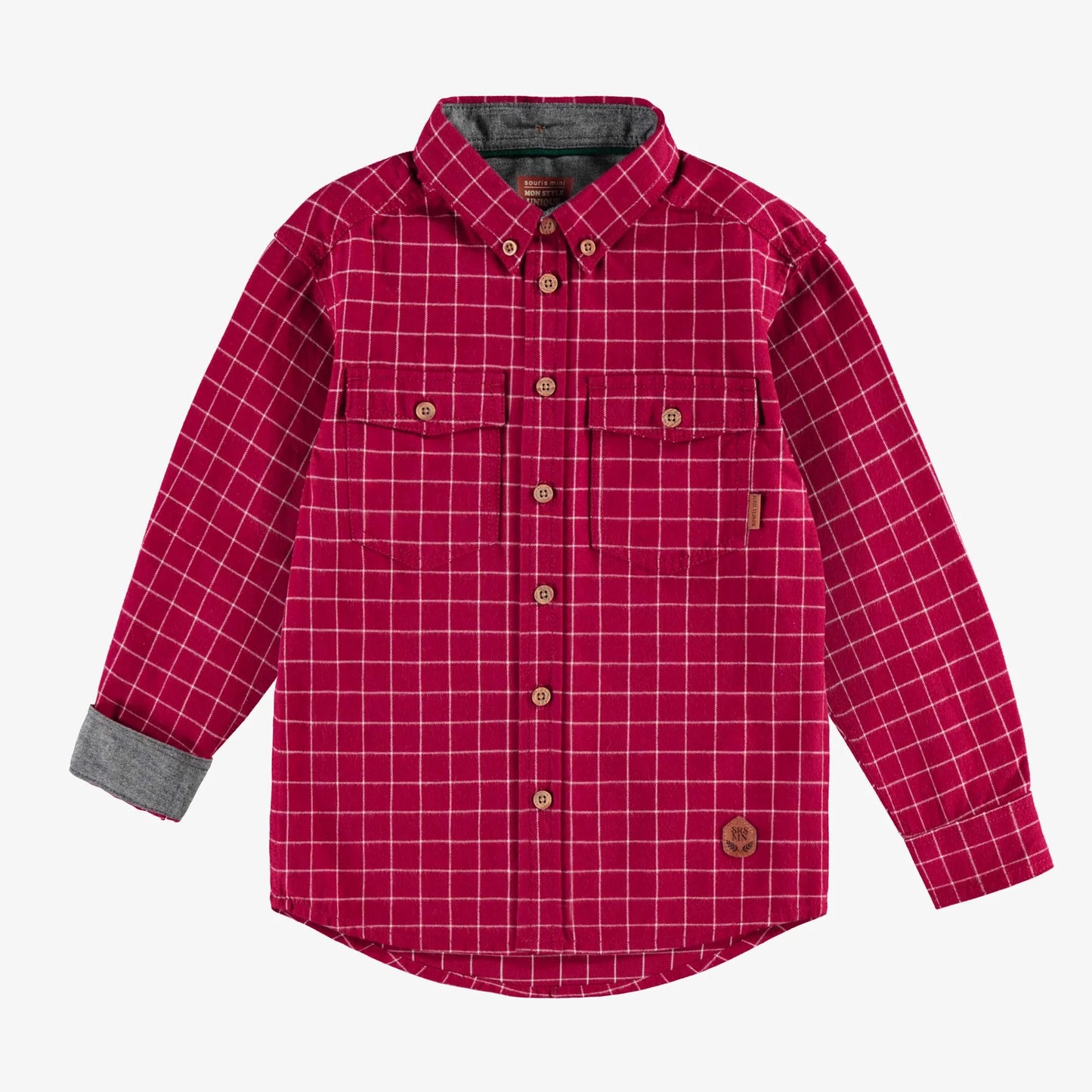 Red Plaid Flannel Shirt