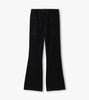 Black Sparkle Velour Flare Pants