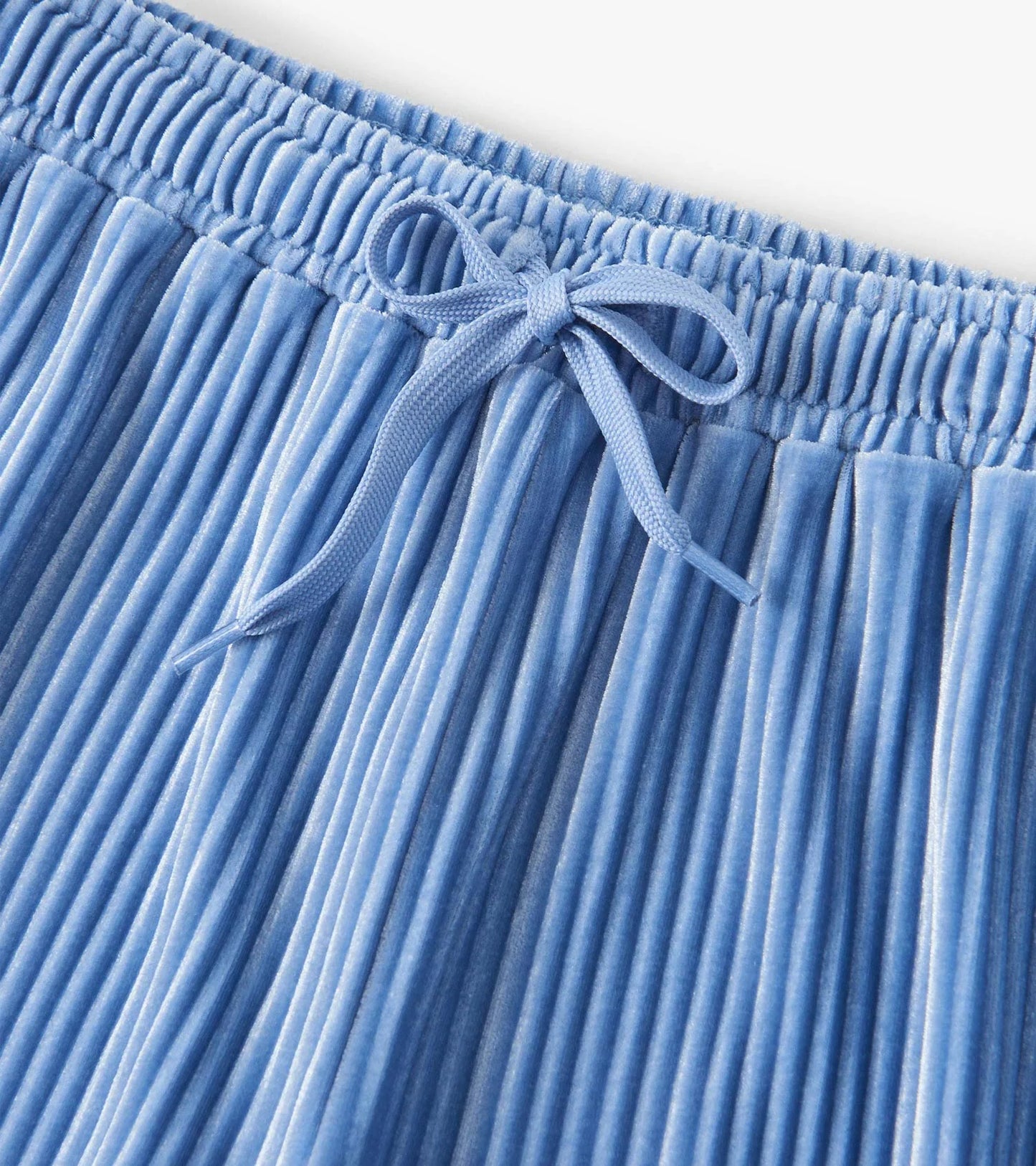 Cornflower Blue Velour Pants