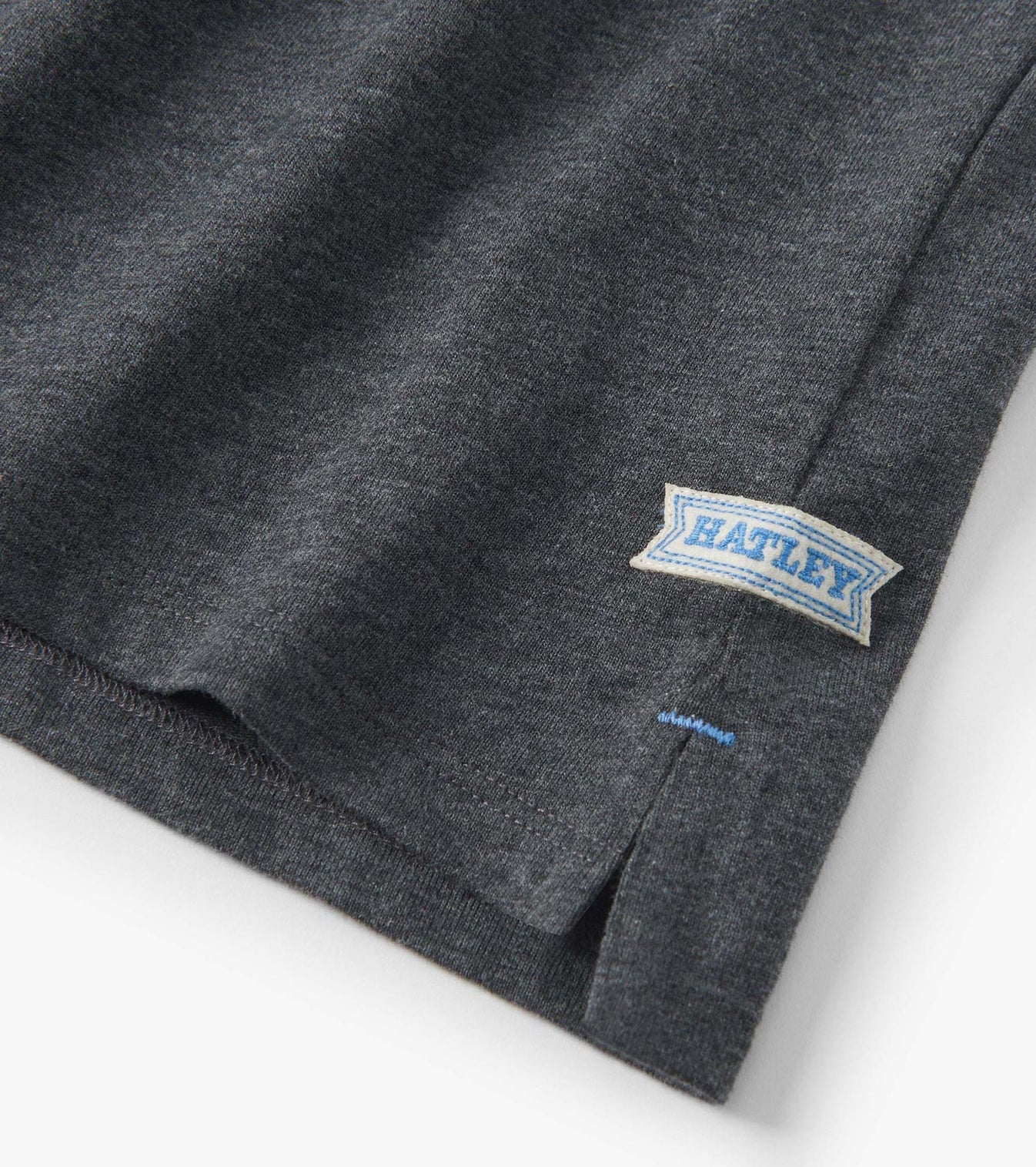Blue and Gray Color Block Polo