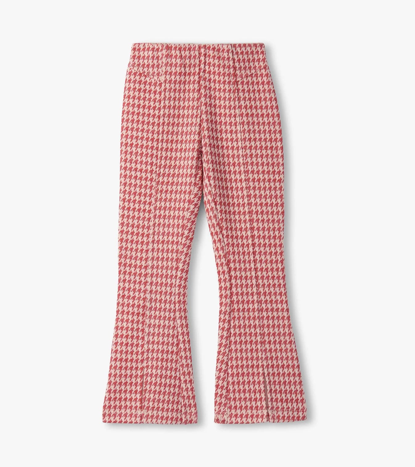 Red Houndstooth Bell Bottoms