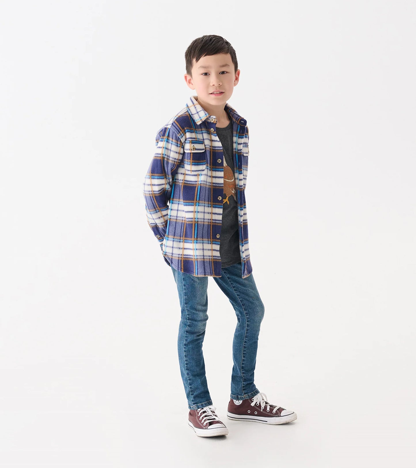 Patriot Blue Plaid Flannel