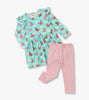 Butterfly Ruffle Dress Set