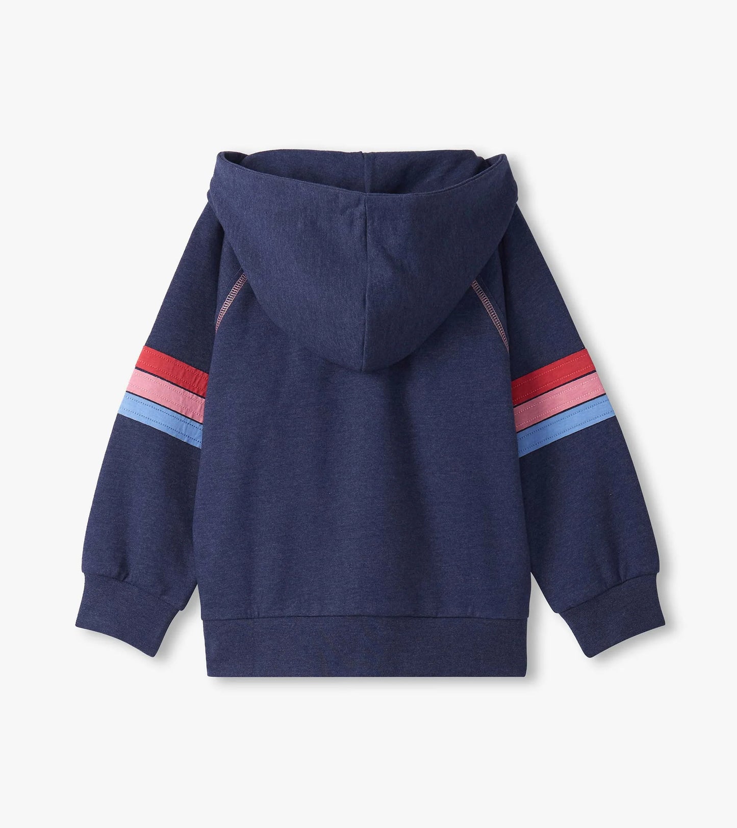 Blue Heart Zip Hoodie