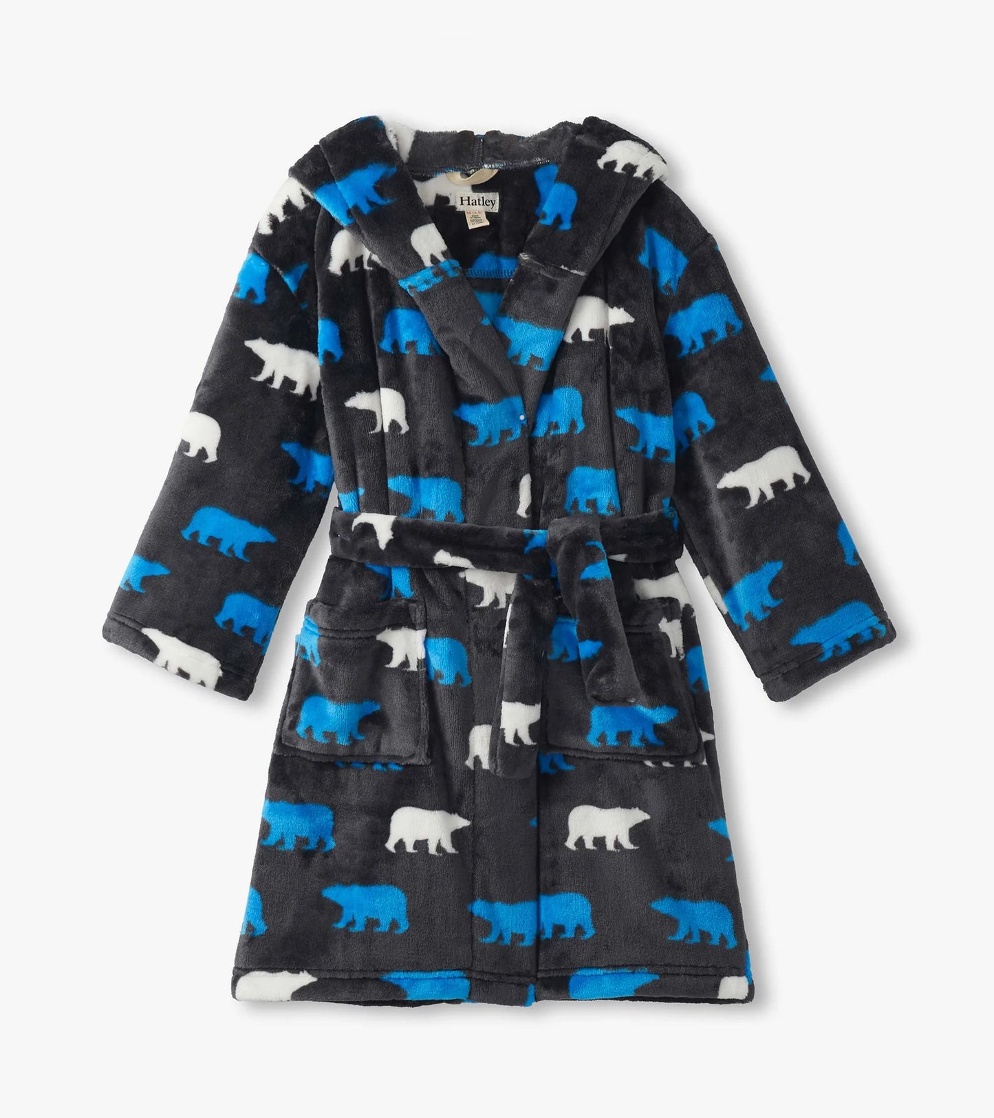 Polar Bear Fuzzy Fleece Robe