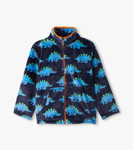 Stegosaurus Fleece Zip Up