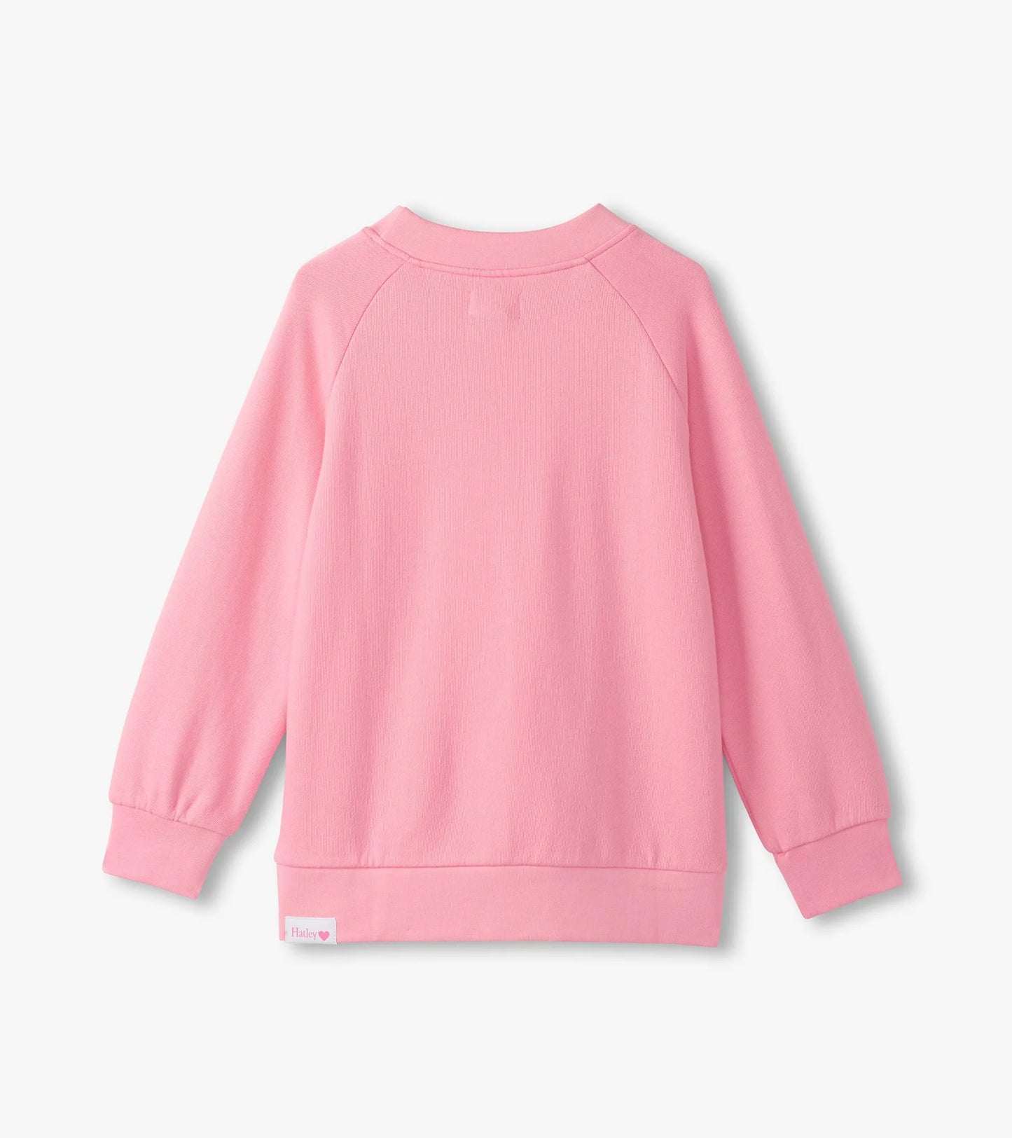 Pink Butterfly Slouchy Sweater