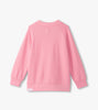 Pink Butterfly Slouchy Sweater