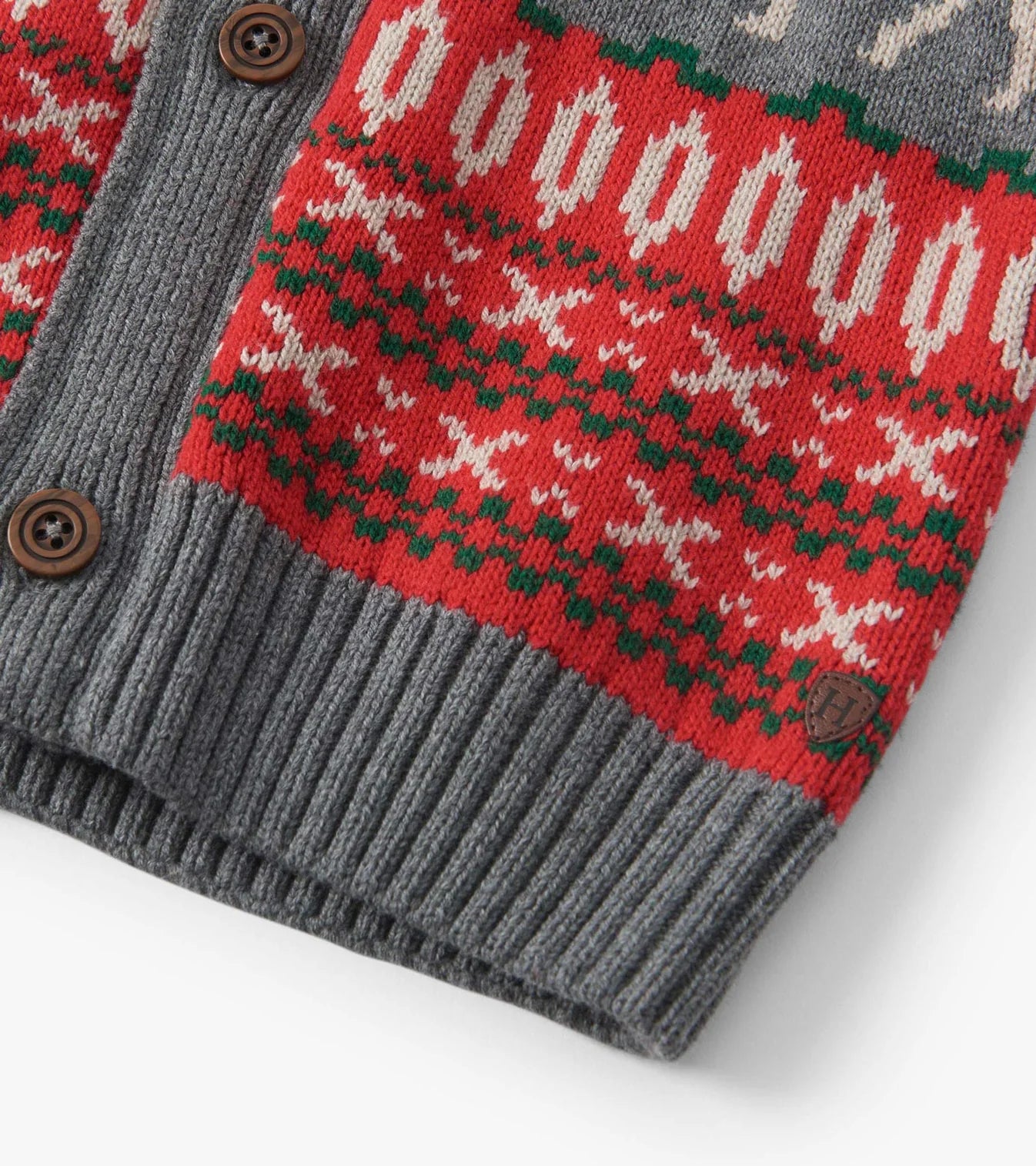 Grey Elk Shawl Collar Cardigan