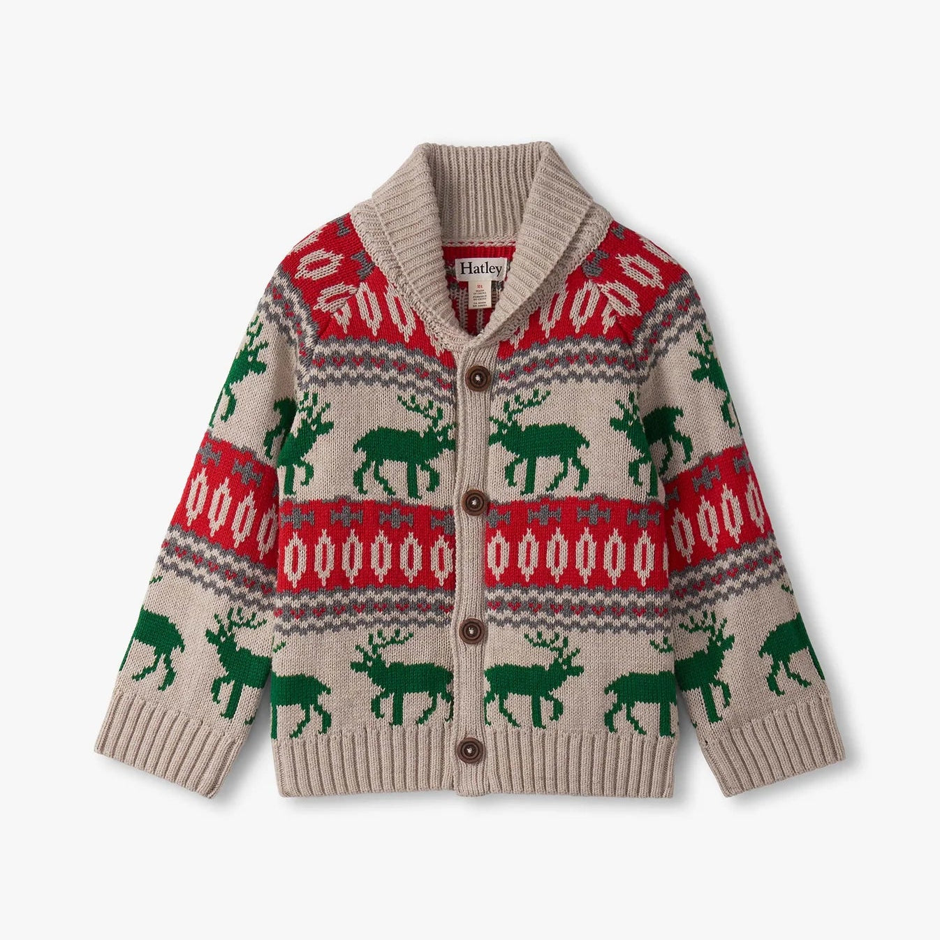 Holiday cardigan for baby boys