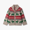 Holiday cardigan for baby boys
