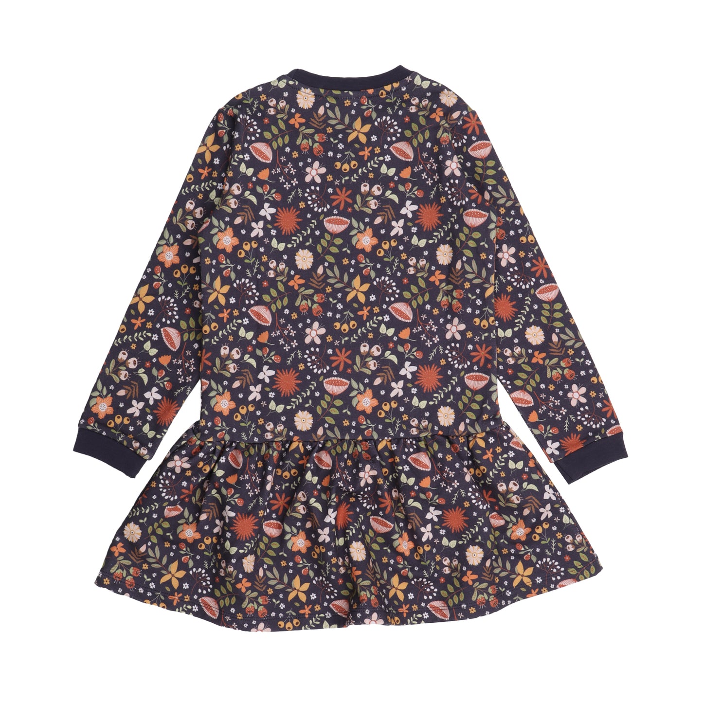 Fancy Flowers Sweatshirt Dress