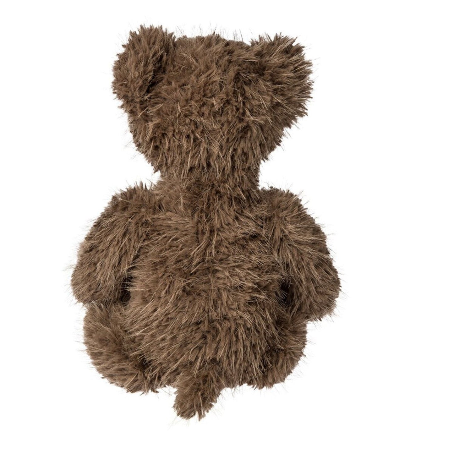 Textured designer plush bear with cozy charm