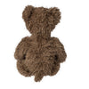Textured designer plush bear with cozy charm