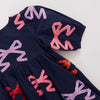 Multi Color Bow Brooke Dress