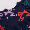 Multi Color Bow Brooke Dress