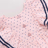 Strawberry Cream Polka Dot Raphaela Dress
