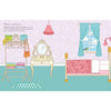 Creative dollhouse sticker book with over 180 stickers