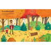 Fall-themed sticker book with seasonal nature activities