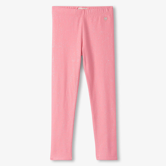Girls flamingo pink cozy leggings by Hatley