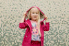 Magenta Zip Hoodie
