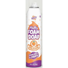 Colorful, fruity-scented fluffy foam soap for kids