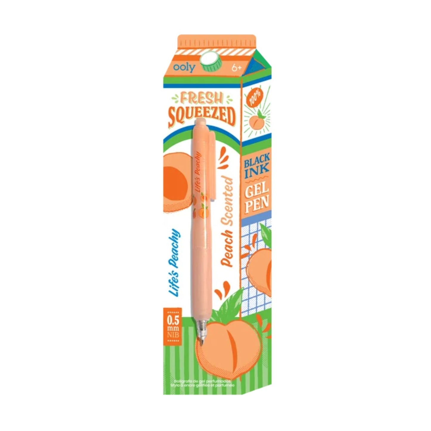 Fruity scented gel pens for smooth writing